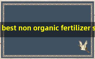 best non organic fertilizer supplier